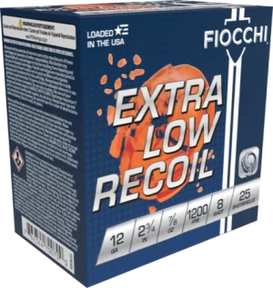 Fiocchi Exacta Premium Competition Low Recoil Trainer | 12 Gauge | 7/8oz. | 1200 | 8