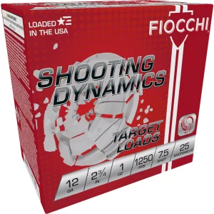 Fiocchi Shooting Dynamics | 12 Gauge | 1oz. | 1250 | 7.5