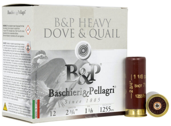Baschieri & Pellagri Dove & Quail | 12 Gauge | 1 1/8oz. | 1255 | 8