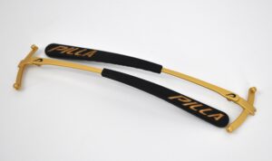 Outlaw X6 WING Rubber Frame, Black/Gold/Gold