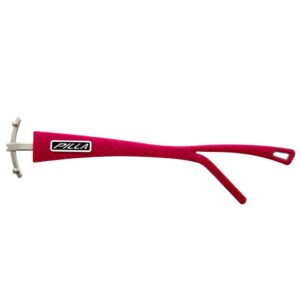 Outlaw X7 Diamond Plate Temples - Red