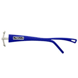 Outlaw X7 Diamond Plate Temples - Blue