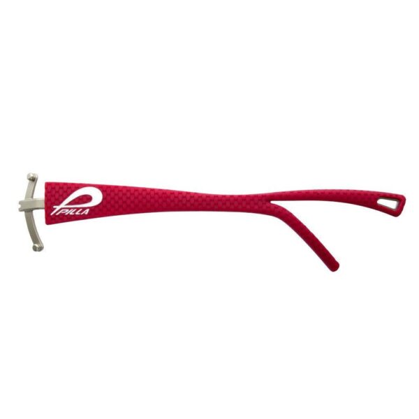 Outlaw X6 Rubber Tread Temples - Red