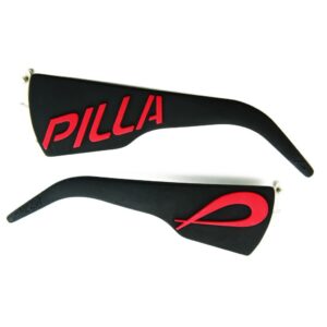 Outlaw X6 XW Temples - Black Red