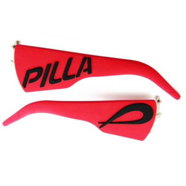 Outlaw X6 XW Temples - Red Black
